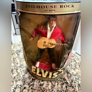 Elvis Presley Jailhouse Rock Collectible Doll with Guitar